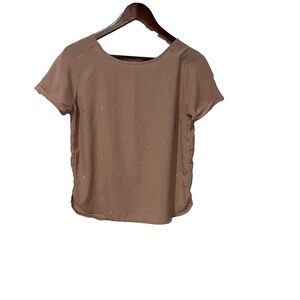 COPY - Akoz short sleeve top with sparkle size large